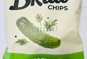 "Bruto" Картошка н/ж FLAVOR 120 гр "Малосольный огурчик" 1*18