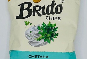 "Bruto" Картошка н/ж  120 гр. сметана