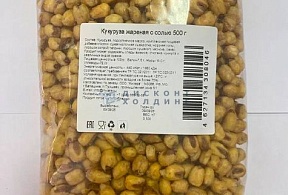 Кукуруза жареная со вкусом "барбекю"