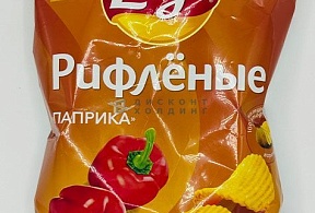 Чипсы Лейс  140 гр паприка